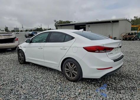 2018 Hyundai Elantra Sel z USA, uszkodzony, nr VIN 5NPD84LF3JH367562